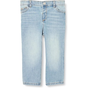 image:imageAmazon Essentials x Sofia Grainge Toddler and Baby Boys Pull On Straight Fit Jeans with Elastic WaistLight Indigo Wash