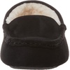 image:imageAmazon Essentials Mens Memory Foam Moccasin SlippersBlack Microsuede