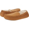 image:imageAmazon Essentials Mens Memory Foam Moccasin SlippersCamel Microsuede