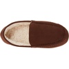 image:imageAmazon Essentials Mens Memory Foam Moccasin SlippersDark Toffee Brown Microsuede