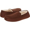 image:imageAmazon Essentials Mens Memory Foam Moccasin SlippersDark Toffee Brown Microsuede