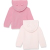 image:imageAmazon Essentials Unisex Babies Long Sleeve Hooded Sweater Pack of 2Dusty RoseLight Pink