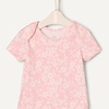 image:imageAmazon Essentials x Sofia Grainge Unisex Babies Short Sleeve Crewneck BodysuitDelicate FloralIvoryPink
