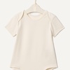 image:imageAmazon Essentials x Sofia Grainge Unisex Babies Short Sleeve Crewneck BodysuitIvoryLight CamelStripe