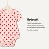 image:imageAmazon Essentials x Sofia Grainge Unisex Babies Short Sleeve Crewneck BodysuitIvoryRedApple Hearts