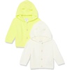 image:imageAmazon Essentials Unisex Babies Long Sleeve Hooded Sweater Pack of 2IvoryLemon Yellow