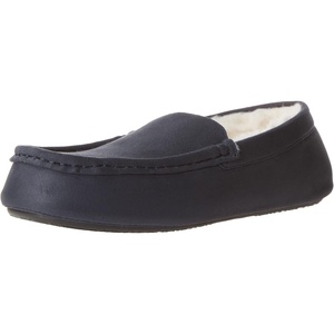 image:imageAmazon Essentials Mens Memory Foam Moccasin SlippersNavy