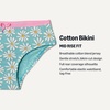 image:imageAmazon Essentials Girls Cotton Jersey Bikini Underwear Pack of 10Gingham Flower Pink