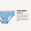 image:imageAmazon Essentials Girls Cotton Jersey Bikini Underwear Pack of 10Peach Flower Stripes