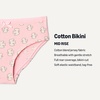 image:imageAmazon Essentials Girls Cotton Jersey Bikini Underwear Pack of 10Spot Stripe Navy