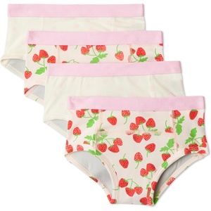 image:imageAmazon Essentials Unisex Toddlers Cotton Training UnderwearSpots Strawberies