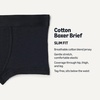 image:imageAmazon Essentials Boys Cotton Jersey Boxer Brief Underwear Pack of 10Black