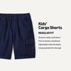 image:imageAmazon Essentials Boys Stretch Pull On Cargo ShortsNavy