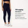 image:imageAmazon Essentials Womens Formflex High Rise Buttery Soft 78 Length Yoga Legging with 25 InseamNavy