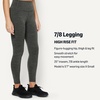 image:imageAmazon Essentials Womens Formflex High Rise Buttery Soft 78 Length Yoga Legging with 25 InseamSpace Dye Graphite