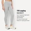 image:imageAmazon Essentials Womens Formflex High Rise Buttery Soft 78 Length Yoga Legging with 25 InseamSpace Dye Grey