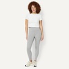 image:imageAmazon Essentials Womens Formflex High Rise Buttery Soft 78 Length Yoga Legging with 25 InseamSpace Dye Grey