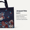image:imageAmazon Essentials Womens Jacquard Tote Bag Black Animal Print One SizeNavy Floral