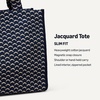 image:imageAmazon Essentials Womens Jacquard Tote Bag Black Animal Print One SizeNavy Geo