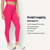 image:imageAmazon Essentials Womens Power Sculpt High Rise 78 Workout Length Legging with 25 InseamHot Pink