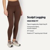image:imageAmazon Essentials Womens Power Sculpt High Rise 78 Workout Length Legging with 25 InseamRich Hazel