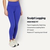 image:imageAmazon Essentials Womens Power Sculpt High Rise 78 Workout Length Legging with 25 InseamRoyal Blue