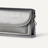 image:imageAmazon Essentials AE  Accessories Womens Convertible Crossbody Clutch Bag with Interchangeable StrapsGunmetal