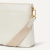 image:imageAmazon Essentials AE  Accessories Womens Faux Leather Slim Crossbody BagEcru