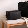 image:imageAmazon Essentials Large Travel Cosmetic Bag Dopp Kit Shaving Bag Black