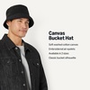 image:imageAmazon Essentials Mens Washed Cotton Bucket Hat with Air EyeletsBlack