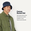 image:imageAmazon Essentials Mens Washed Cotton Bucket Hat with Air EyeletsNavy