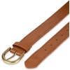 image:imageAmazon Essentials Womens Raw Edge Jeans Belt with Wide Waist StrapTan