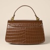 image:imageAmazon Essentials Womens Top Handle BagTan Faux Crocodile