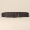 image:imageAmazon Essentials Womens Wide Leather Waist BeltBrown