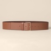 image:imageAmazon Essentials Womens Wide Leather Waist BeltTan