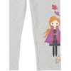 image:imageAmazon Essentials Disney  Marvel  Star Wars  Frozen  Princess Girls and Toddlers Cotton Stretch Leggings Multipacks4pack Frozen Nature