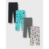 image:imageAmazon Essentials Disney  Marvel  Star Wars  Frozen  Princess Girls and Toddlers Cotton Stretch Leggings Multipacks4pack Marvel Icons