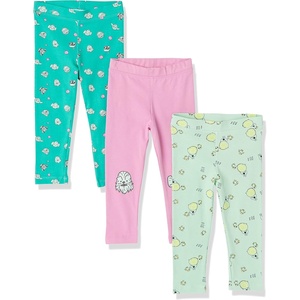 image:imageAmazon Essentials Disney  Marvel  Star Wars  Frozen  Princess Girls and Toddlers Cotton Stretch Leggings Multipacks3pack Star Wars Friends