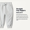 image:imageAmazon Essentials Boys Cotton JoggersLight Grey Heather