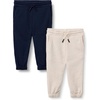 Oatmeal Heather/Navy
