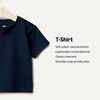 image:imageAmazon Essentials x Sofia Grainge Baby Boys Cotton Short Sleeve Crewneck TShirtsElephantsNavy