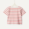 image:imageAmazon Essentials x Sofia Grainge Baby Boys Cotton Short Sleeve Crewneck TShirtsPetit SoleilUneven Stripe