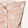 image:imageAmazon Essentials x Sofia Grainge Toddler and Baby Girls Linen DressPeach Craft Floral