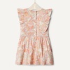 image:imageAmazon Essentials x Sofia Grainge Toddler and Baby Girls Linen DressPeach Craft Floral