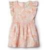 image:imageAmazon Essentials x Sofia Grainge Toddler and Baby Girls Linen DressPeach Craft Floral