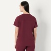 image:imageAmazon Basics Womens Scrubs VNeck Top with PocketsBurgundy