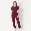 image:imageAmazon Basics Womens Scrubs VNeck Top with PocketsBurgundy