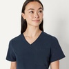 image:imageAmazon Basics Womens Scrubs VNeck Top with PocketsNavy