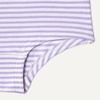image:imageAmazon Essentials Girls Cotton Jersey Hipster Underwear Pack of 10Lilac Rainbow Stripes