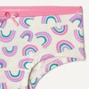image:imageAmazon Essentials Girls Cotton Jersey Hipster Underwear Pack of 10Lilac Rainbow Stripes